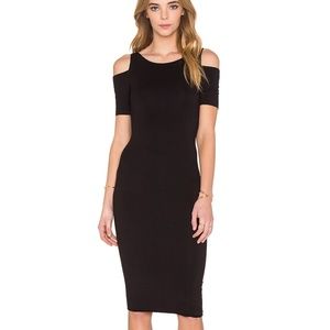 Bailey44 Short Sleeve Deneuve Dress S Black NWT